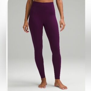 Lululemon Align HR Pant 28”. NWT. Size 6. Color Dramatic Magenta.